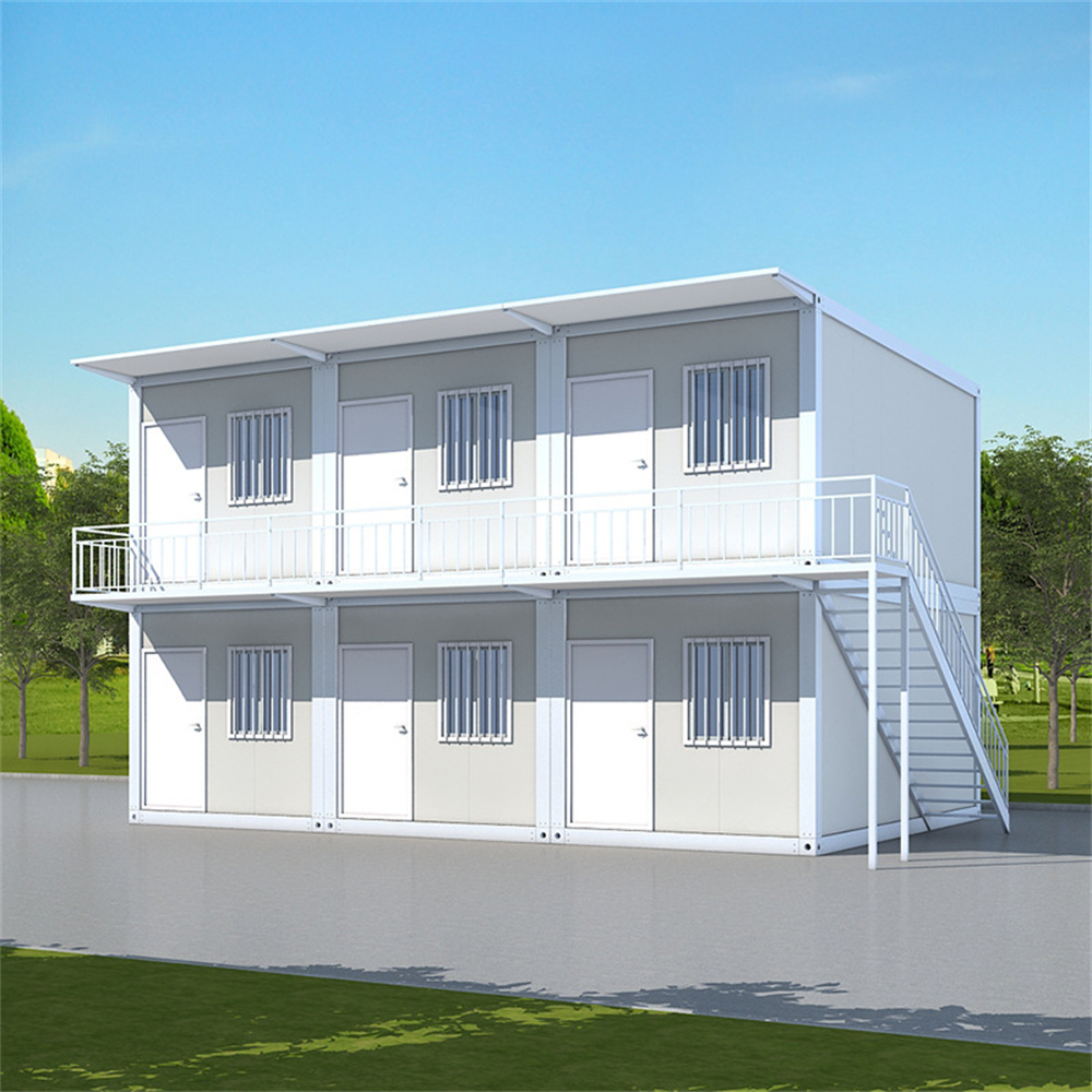 บ้านสำเร็จรูป CARON-BZ002 สีขาว